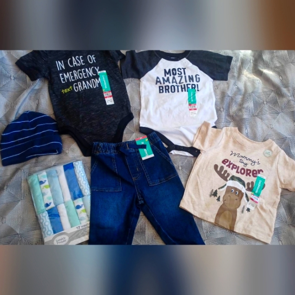 ALL BRAND NEW BABY BOY BUNDLE